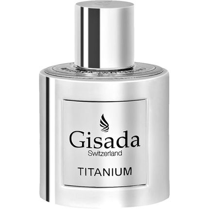 Gisada Titanium Eau De Parfum 100Ml For Men Spicy Vibrant Fresh And Powerful Fragrance