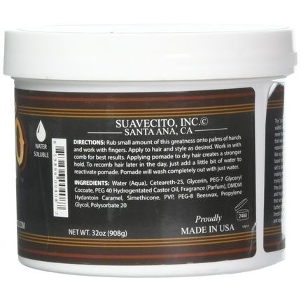 Suavecito Original Hold Pomade 32Oz 2Lb