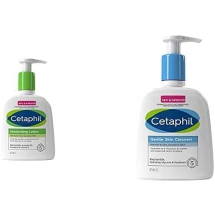 Cetaphil Gentle Skin Care Bundle With Cleanser 473Ml And Moisturizing Lotion 473Ml