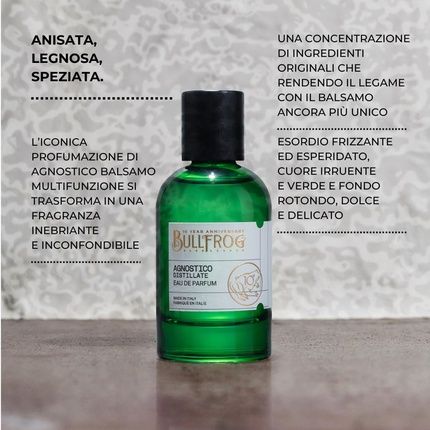 Bullfrog Eau De Parfum Agnostico Distillate 100Ml - Anise, Woody And Spicy - Image 3