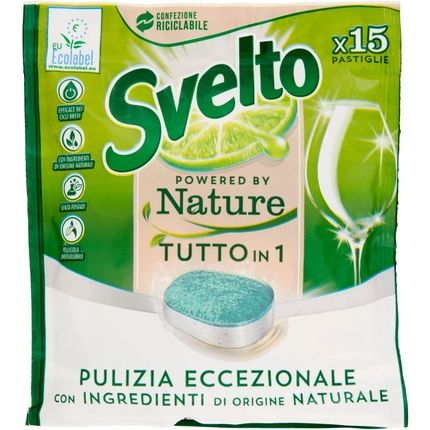 Svelto Powered By Nature, All-In-One Value Pack With 135 Wash Loads