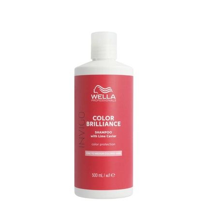 Wella Invigo Color Brilliance Shampoo Fine Hair 500Ml Professional Shampoo For Colored Hair