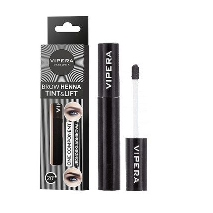 Vipera Henna Tint & Lift Single Component Eyebrow Henna Dark Graphite 5Ml