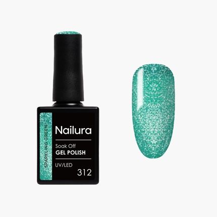 Nailura Gel Polish 312 Sparkling Green 10 Ml