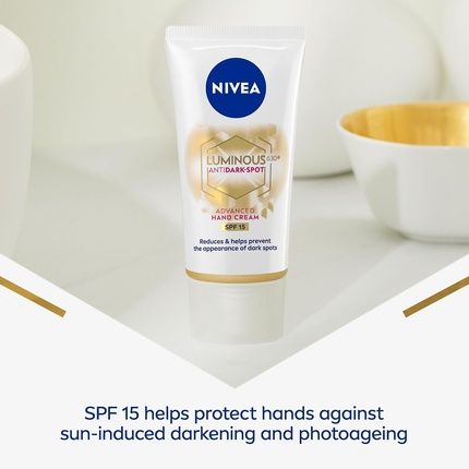 Nivea Luminous 630 Anti Dark Spot Advanced Hand Cream 50Ml - Image 3