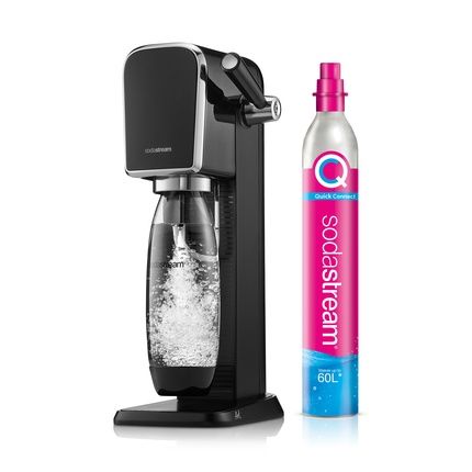 Sodastream Art Bath Water Device Black - Self Sparkling Water In Few