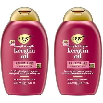 Ogx Anti-Breakage Keratin Conditioner For Dry Hair 385Ml