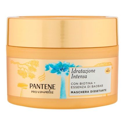 Pantene Pro-V Miracles Thirst-Quenching Mask With Biotin And Baobab Essence Pro-Vitamin B5 160Ml