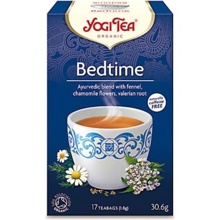 Yogi Tea Bedtime Organic Relaxing Ayurvedic Herbal Tea With Valerian