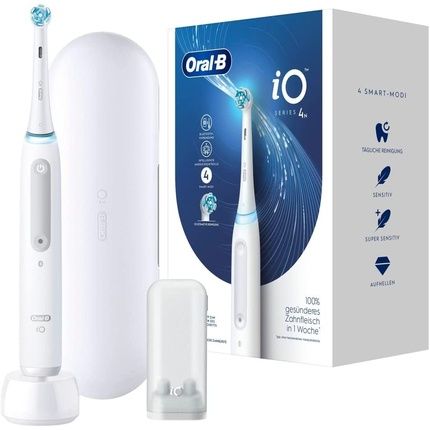 Oral-B Io Series 4 Quite White Electric Toothbrush White