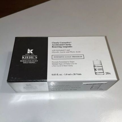 Kiehl'S Clearly Corrective Accelerated Clarity Renewing Ampoules 28X1Ml - Pack Of 28