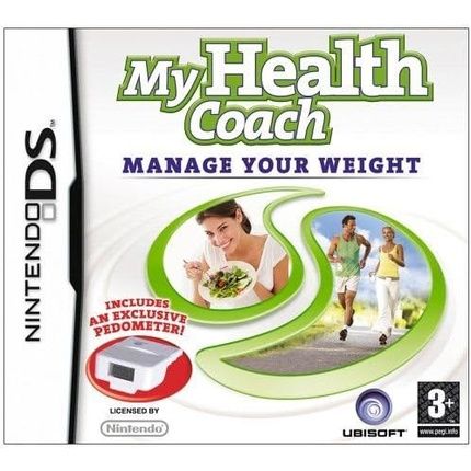 My Health Coach Manage Your Weight Includes Exclusive Pedometer Nintendo Ds