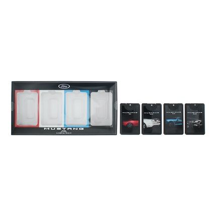 Mustang Pocketspray Coffret 4 Piece Gift Set Eau De Toilette 4 X 20Ml
