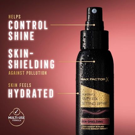 Max Factor Facefinity Finity-Fix Setting Spray - Prime, Fix & Refresh, Mattifying