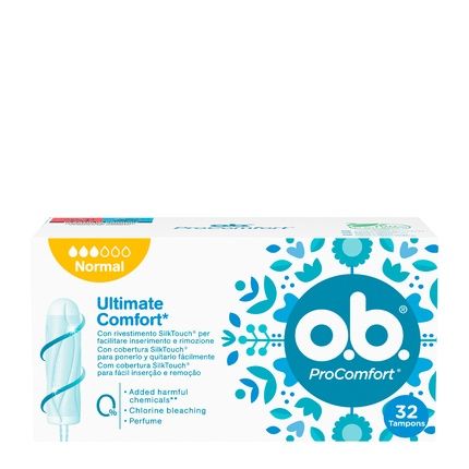 Ob Procomfort Normal Tampons 32 Units