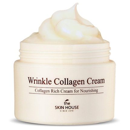 The Skin House Wrinkle Collagen Cream 50Ml 1.69 Fl.Oz. Nourishing And Moisturizing Cream Anti-Aging Collagen And Deep Moisture