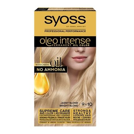Syoss Oleo Intense Permanent Hair Color With Oils 9-10 Light Blonde