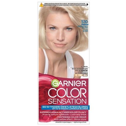 Garnier Color Sensation Hair Dye S10 Silvery Blonde