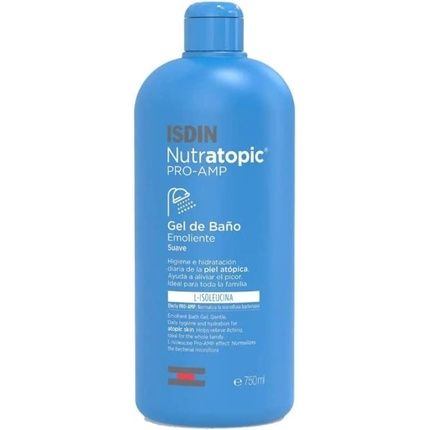 Isdin Nutratopic Pro-Amp Scrub Bath For Atopic Skin 750Ml