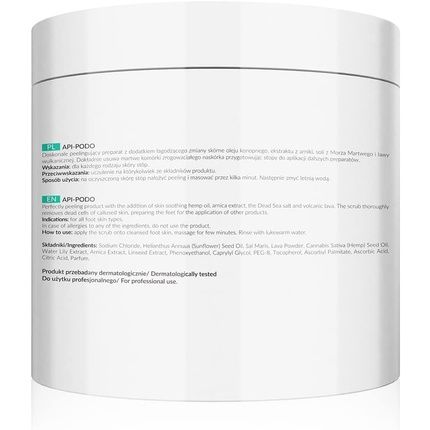 Apis Api-Podo Cleansing Peeling For Feet With Dead Sea Salt
