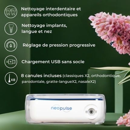 Neopulse Np1 Micro Dental Jet 5-In-1 Multiuse Water Flosser - Image 3