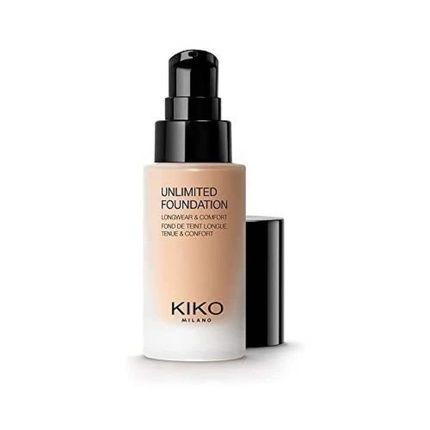 Kiko Milano Unlimited Foundation 2G Long-Lasting Liquid Foundation 02 Gold