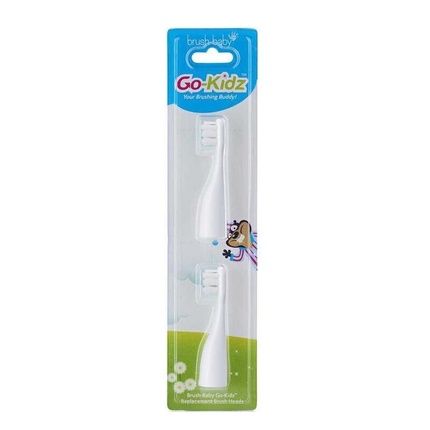Brush Baby Go Kids Sonic Toothbrush Heads 2 Pack