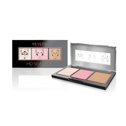 Revers Hd Beauty Pro Contour Palette No 1 Perfect For Contouring And Highlighting