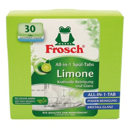 Frosch Dishwashing Tabs 30 S Lime Effective Cleaning For Your Dishes
