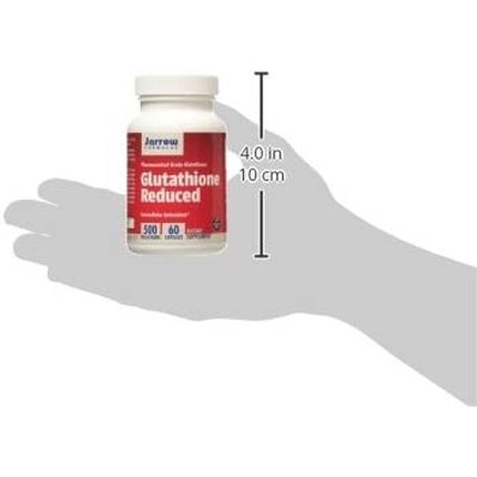Jarrow Formulas Reduced Glutathione 500Mg 60 Veggie Caps - Image 3