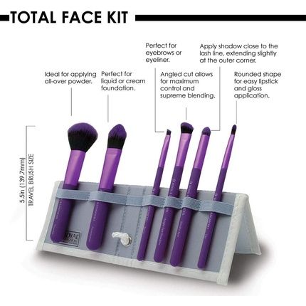 Moda Total Face Set With Case Purple - Image 3