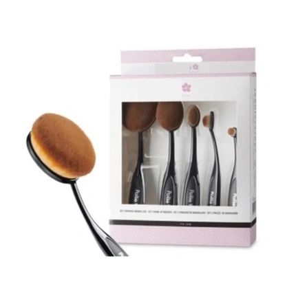 Eurostil Makeup Set 5 Brushes - Pack Of 5