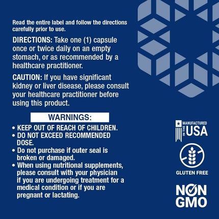 Life Extension L-Glutamine 500Mg Amino Acid Supplement 100 Capsules - Image 3