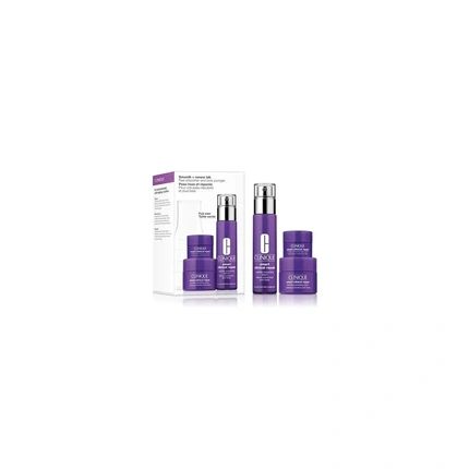 Clinique Set Smart Serum 30Ml Wrinkle Cream 15Ml Wrinkle Eye 5Ml