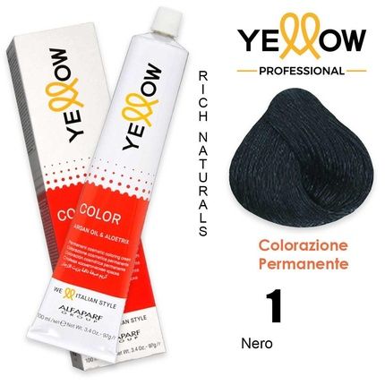 Yellow Alfaparf Yellow Color Permanent 1.0 100Ml