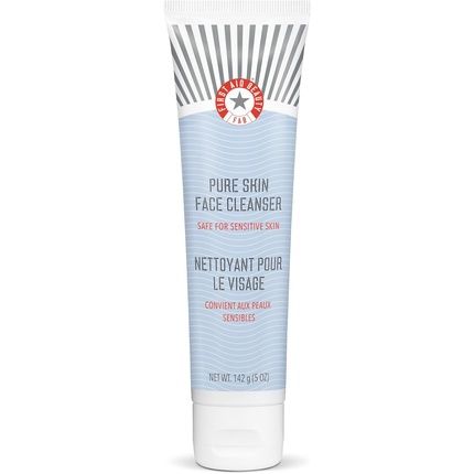 First Aid Beauty Pure Skin Face Cleanser Daily Facial Wash Cream