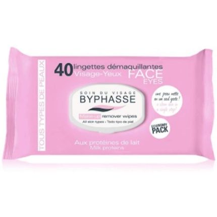 Byphasse Cleansing Wipes Desmaq, 2.0H, All Skin, Neutral, Medium