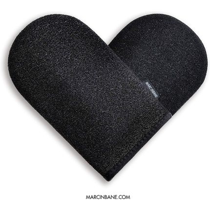 Marc Inbane Exfoliating Mitt Black