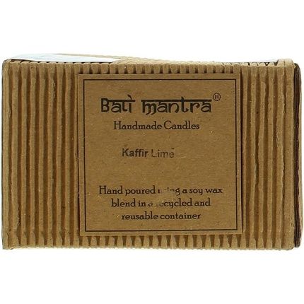 Bali Mantra Victorian Tin Round Kafir Lime Candle 280G