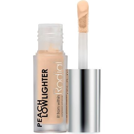 Rodial Peach Lowlighter Deluxe 1.6Ml Non-Shimmer Formula For Deeper Skin Tones Caffeine Hyaluronic Acid Vit E Weightless Illuminating Effect Concealer