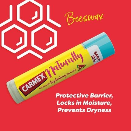 Carmex Naturally Watermelon Lip Balm Stick 4.25G - Image 3