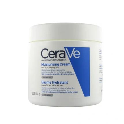 Cerave Hydrating Cream For Dry To Very Dry Skin 454G - Image 4