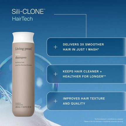 Living Proof No Frizz Shampoo For Frizz Control Smoothness And Shine 710Ml - Image 3