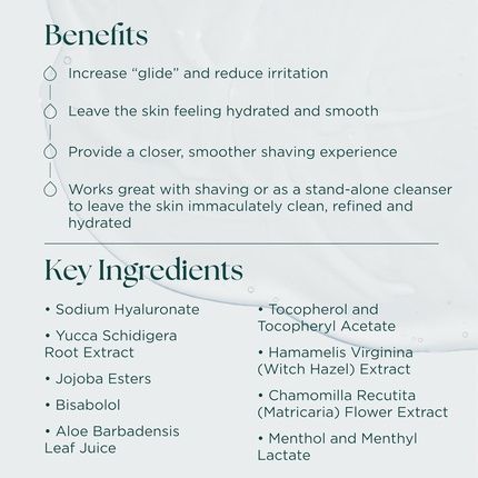 Marini Skinsolutions Shave & Cleansing Gel - Cleanses And Soothes Skin