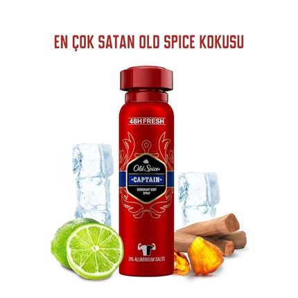 Old Spice Deodorant Spray Captain - Image 3