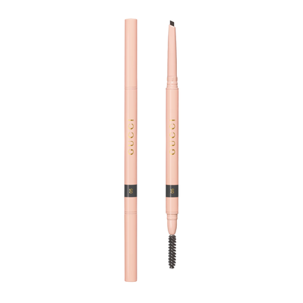 قلم حواجب كريمي ذو طرفين مقاوم للماء من جوتشي Stylo A Sourcils 05 رمادي، 9 جرام