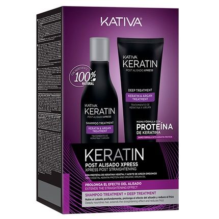 Kativa Keratin Post Smoothing Xpress Set 2 Pieces Professional Hair Care