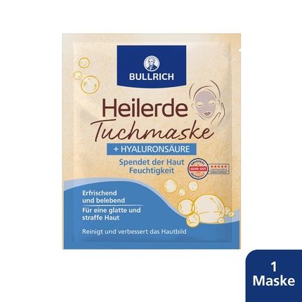 Bullrich Heilerde Face Mask With Hyaluronic Acid Moisturizer - 1 Mask - Image 3