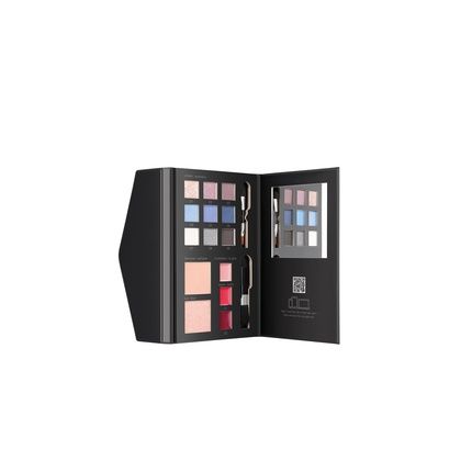 Deborah Milano Ladies Makeup Book Volume 1 Cold Tones Gift Set Including Eyeshadow Palettes, Gloss, Lipsticks, And Face Powder In Various Finishes And Colors From Fsc Paper