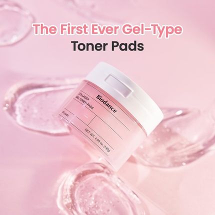 Biodance Collagen Gel Tonic Pads - Refines Pores And Improves